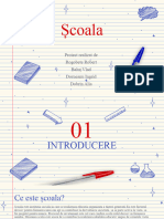 Scoala Proiect Sociologie