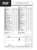 Truck Check List Format