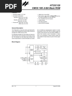 HT23C128 CMOS 16K 8-Bit Mask ROM: Features