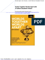 Test Bank For Worlds Together Worlds Apart With Sources 2nd AP Edition Elizabeth Pollard
