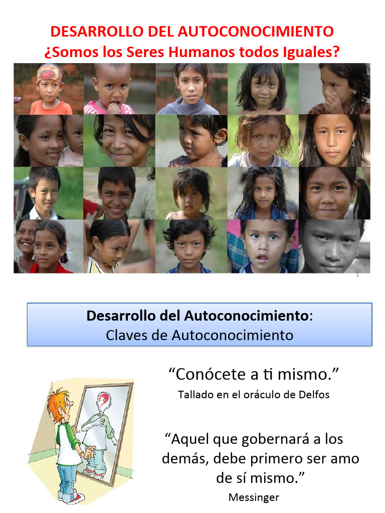 Tema 4 - Desarrollo Del Autoconocimiento | PDF | Moralidad | Comportamiento