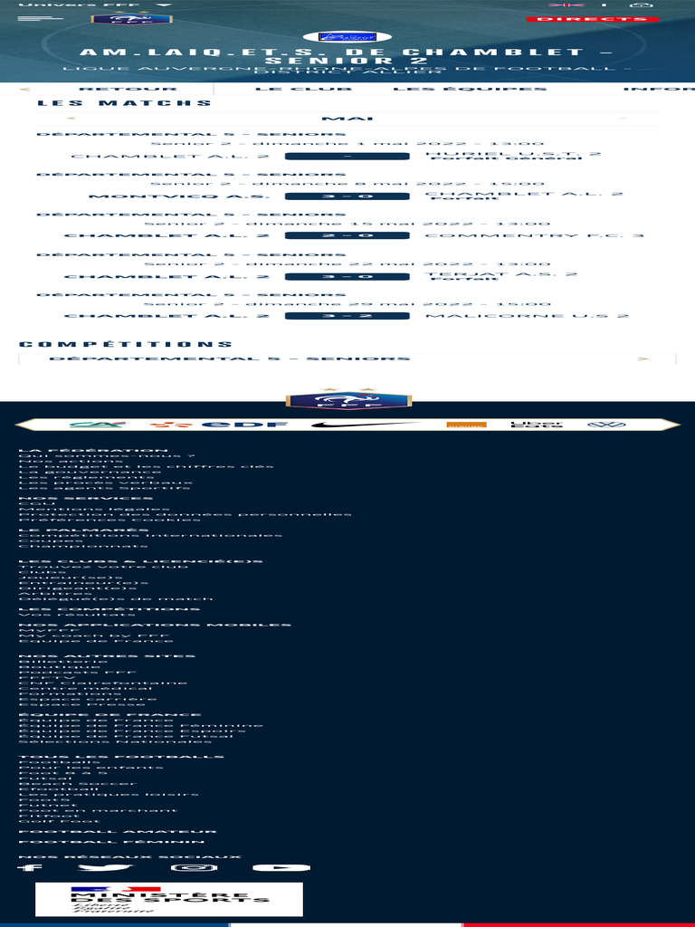 Document e-FFF et Compétitions FFF | PDF | Football | Code du football