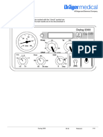 Drager Oxylog 2000 PMS Procedure