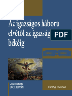 Gőcze István - Az Igazságos Háború Elvétől Az Igazságos Békéig - 2017