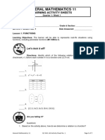 GenMath11 q1 WK 1 LAS No. 1