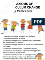 Axioms of Peter Oliva