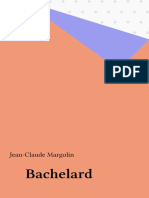 Bachelard - Margolin, Jean-Claude