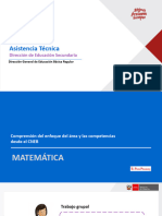 Enffoque Del Área de Matemática