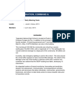 Chapter 3 A.5. Coordination Management of The Dead and Missing Cluster