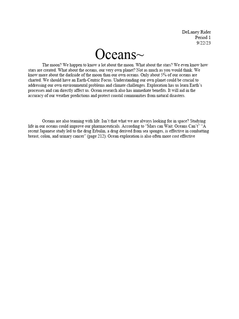 Oceans pdf