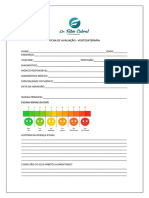 Ficha de Avaliação Ventosaterapia