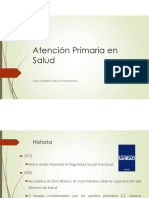 3) Atención Primaria de Salud