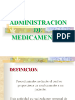 Administracion de Medicamentos