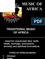 Music in Africa