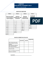 Chestionarul de Corectare A Atașamentului Pentru Adulți