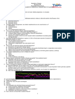 PRIMUL EXAMEN PERIODIC În MAPEH 9 1