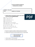 Taller de Polinomios Aritméticos