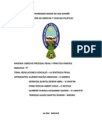 Derecho Procesal Penal