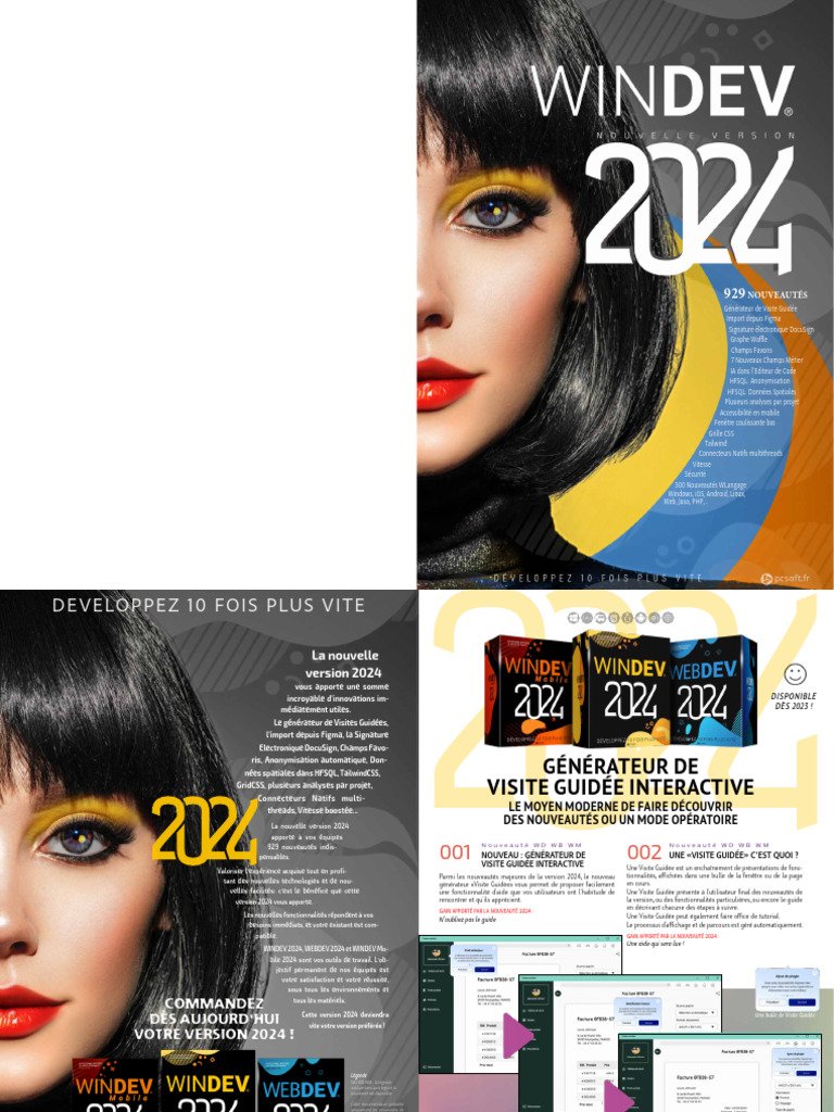 929 Nouveautés de WINDEV 2024, WEBDEV 2024 Et WINDEV Mobile 2024 | PDF ...