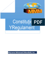 Regulamente Și Constituție MMM
