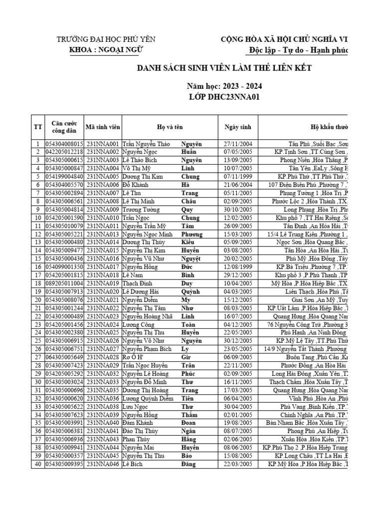 Tao Khoa Ngoai Trong Sql