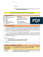 5° Experiencia de Aprendizaje Ciclo VII