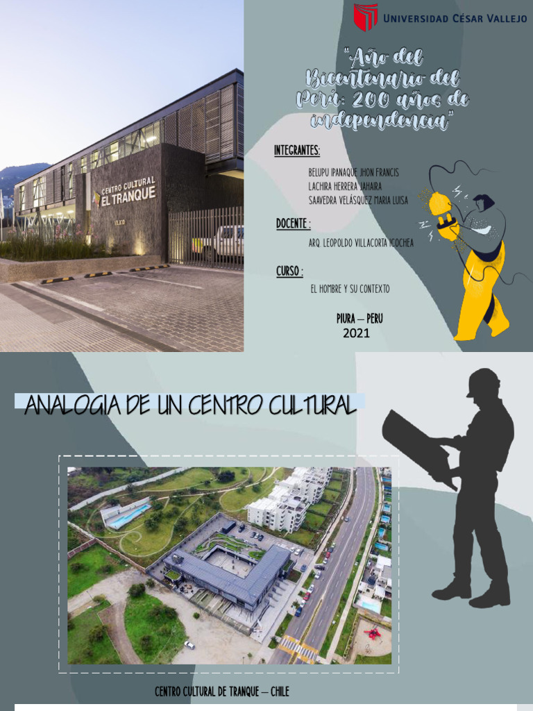 Centro Cultural El Tranque: Análisis Urbano | PDF