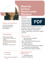 Javiera Monteverde - CV