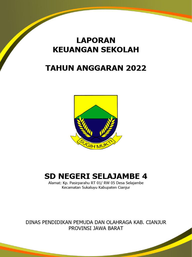 49. LAPORAN KEUANGAN SEKOLAH | PDF
