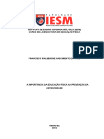 TCC Ed. Física Faculdade Iesm 2019