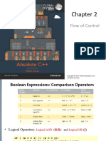 Lec2. C++ Flow of Control