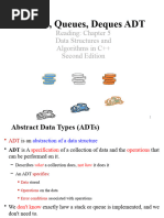 Lec14. Stacks, Queues, Deque