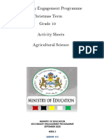 Grade 10 Agriculture Science Week 3 Lesson 2