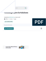Panalangin para Sa Kaluluwa - PDF