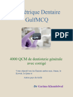 Exemple de Livret Prometric Dental QCM