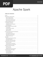 Apache Spark Cheatsheet (2014)