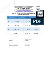 Lampiran Data Jumlah Siswa PMR