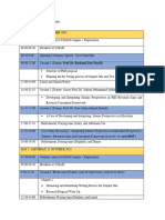 Final REVIEW - Tentative Schedule Pre PHD Coaching
