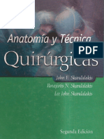 Anatomia y Tecnica Quirurgicas Skandalakispdf