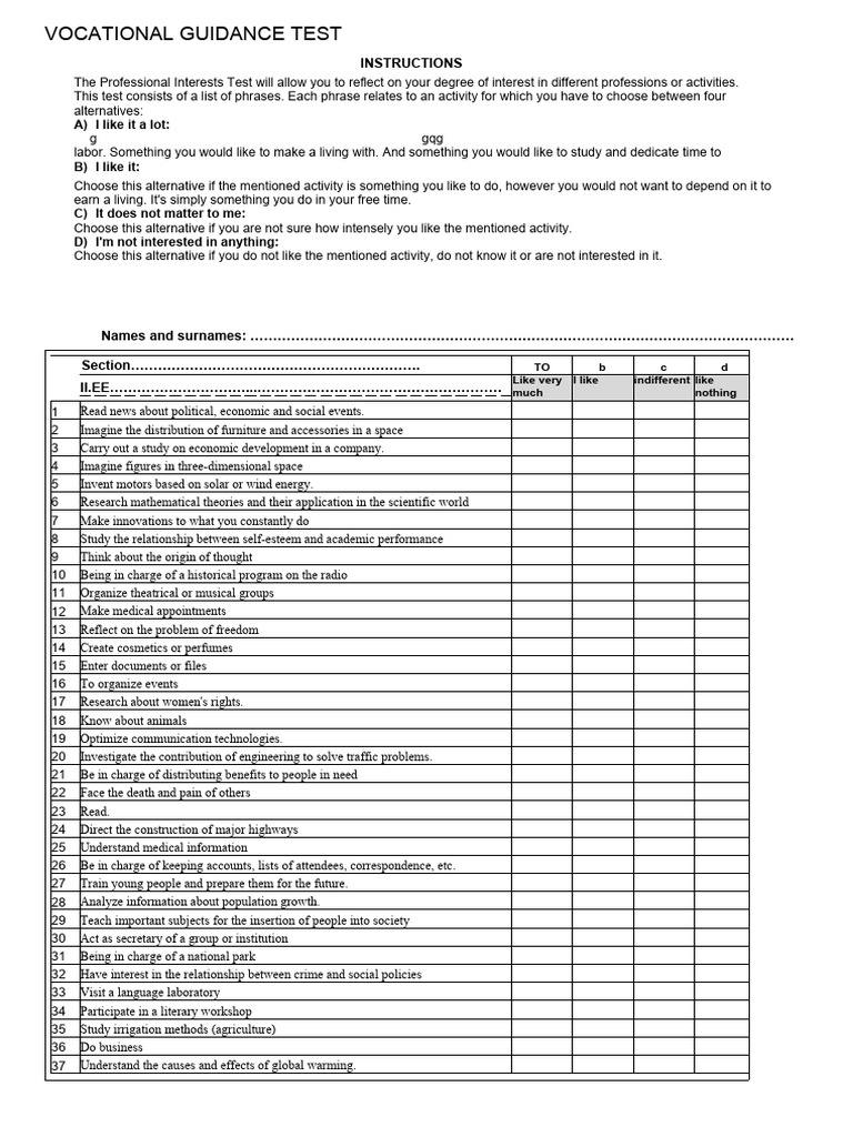 Tes Vocational Guidance | PDF | News | Learning