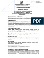 TDR - Servicio de Consultoria Optimizacion de Alumbrado