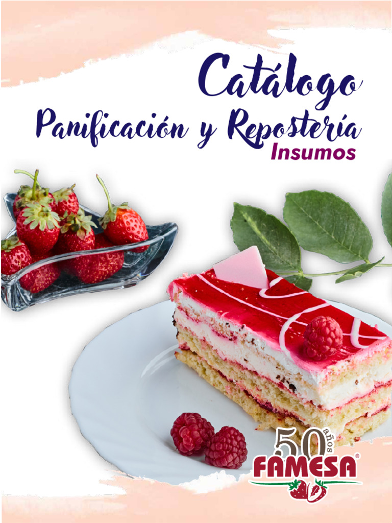 Catalogo 2023 Panif y Reposteria | PDF | Postres | lactoso