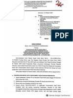 Surat Edaran TTG Partisipasi Keg DL Rangka HUT Kubar 2023