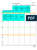 Emploi Du Temps PCEM1 G1 S5