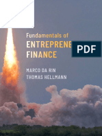 Fundamentals of Entrepreneurial Finance 2019