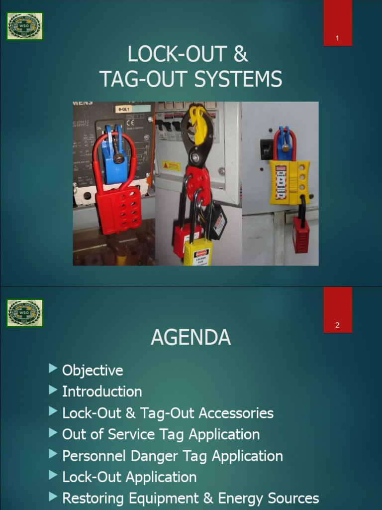 Lockout & Tagout Rev. 2017 PDF Safety Occupational Safety And Health