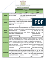 Rúbrica Foro de Discusión