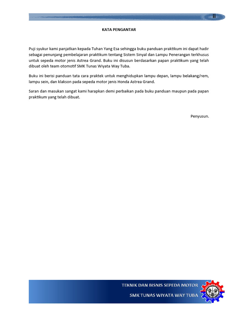 Buku Panduan Praktikum Astrea Grand PDF