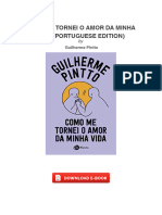 (PDF) COMO ME TORNEI O AMOR DA MINHA VIDA (PORTUGUESE EDITION) Guilherme Pintto