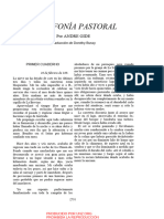 La Sinfonía Pastoral - André Gide